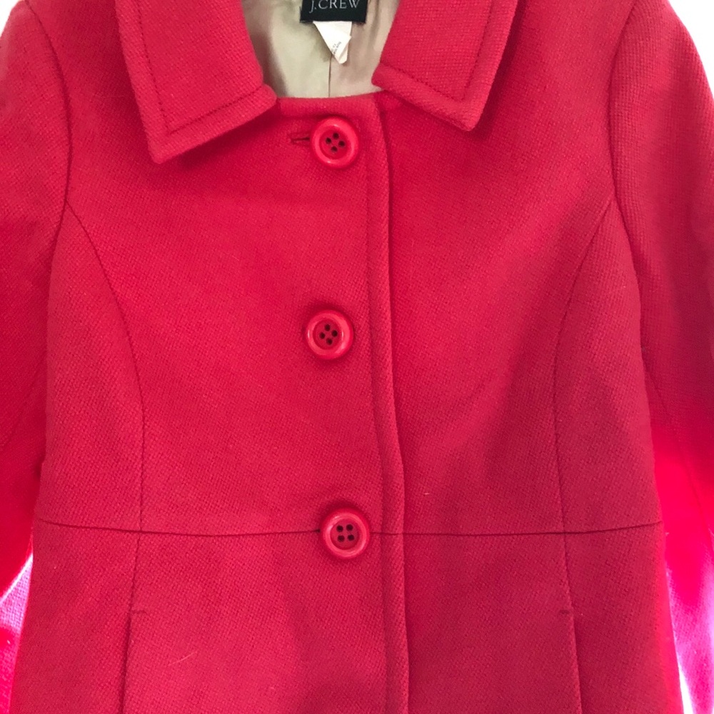JCREW Pink Peacoat